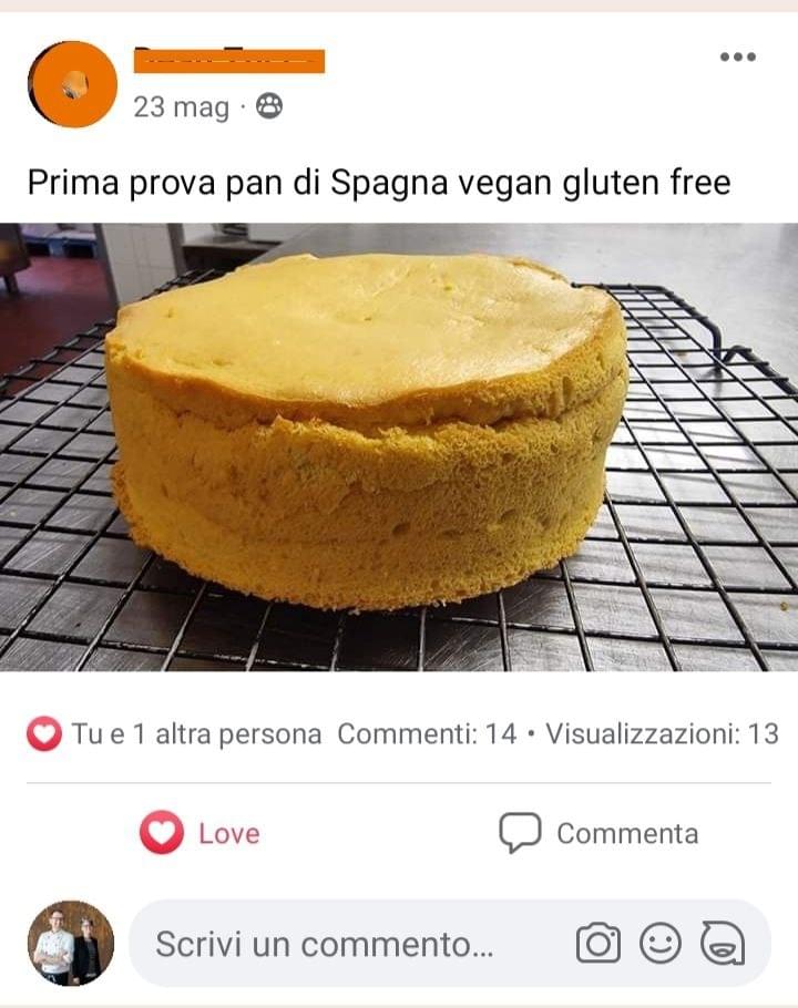 pasticceria vegan cream tart